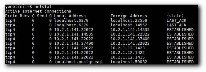 netstat